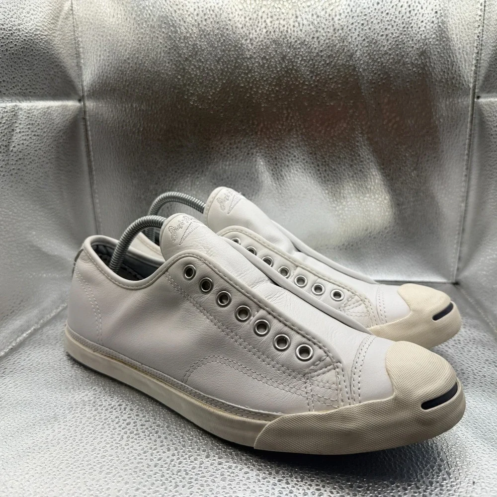 Size 9M/11W Converse Jack Purcell White Unisex‎ Comfort Sneaker Shoes 113505